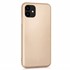 Microsonic Matte Silicone Apple iPhone 11 6 1 Kılıf Gold 2