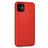 Microsonic Matte Silicone Apple iPhone 11 6 1 Kılıf Kırmızı 2
