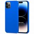Microsonic Matte Silicone Apple iPhone 14 Pro Kılıf Mavi 1