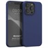 Microsonic Matte Silicone Apple iPhone 15 Pro Max Kılıf Lacivert 1