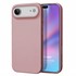 Microsonic Matte Silicone Apple iPhone 17 Air Kılıf Rose Gold 1