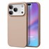 Microsonic Matte Silicone Apple iPhone 17 Pro Max Kılıf Gold 1