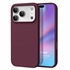 Microsonic Matte Silicone Apple iPhone 17 Pro Max Kılıf Mor 1