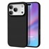 Microsonic Matte Silicone Apple iPhone 17 Pro Max Kılıf Siyah 1