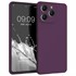 Microsonic Matte Silicone General Mobile Era 50 Kılıf Mor 1