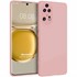 Microsonic Matte Silicone Huawei P50 Pro Kılıf Rose Gold 1