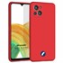Microsonic Matte Silicone Reeder S23 Pro Max Kılıf Kırmızı 1