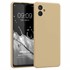 Microsonic Matte Silicone Samsung Galaxy A05 Kılıf Gold 1