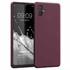 Microsonic Matte Silicone Samsung Galaxy A06 Kılıf Mor 1