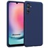 Microsonic Matte Silicone Samsung Galaxy A15 Kılıf Lacivert 1