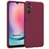 Microsonic Matte Silicone Samsung Galaxy A05s Kılıf Mor 1