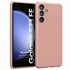 Microsonic Matte Silicone Samsung Galaxy S23 FE Kılıf Rose Gold 1