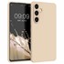 Microsonic Matte Silicone Samsung Galaxy S24 FE Kılıf Gold 1