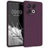Microsonic Matte Silicone TECNO Spark 30 Pro Kılıf Mor 1