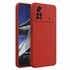 Microsonic Matte Silicone Xiaomi Poco X4 Pro 5G Kılıf Kırmızı 1