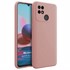 Microsonic Matte Silicone Xiaomi Poco C40 Kılıf Rose Gold 1