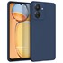 Microsonic Matte Silicone Xiaomi Redmi 13C Kılıf Lacivert 1