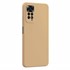 Microsonic Matte Silicone Xiaomi Redmi Note 12 Pro 4G Kılıf Gold 2
