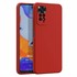 Microsonic Matte Silicone Xiaomi Redmi Note 12 Pro 4G Kılıf Kırmızı 1
