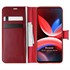 Microsonic Omix X6 Kılıf Delux Leather Wallet Kırmızı 1