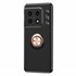 Microsonic OnePlus 10 Pro Kılıf Kickstand Ring Holder Siyah Rose 2