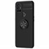 Microsonic OnePlus Nord N10 5G Kılıf Kickstand Ring Holder Siyah 2