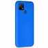 Microsonic Matte Silicone Oppo A15 Kılıf Mavi 2