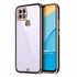 Microsonic Oppo A15s Kılıf Laser Plated Soft Siyah 1