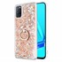 Microsonic Oppo A72 Kılıf Glitter Liquid Holder Gold 1