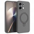 Microsonic Oppo A6 Pro Kılıf Aura Stant MagSafe Gri 1
