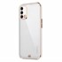 Microsonic Oppo A74 4G Kılıf Laser Plated Soft Beyaz 2