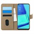 Microsonic Oppo A92 Kılıf Fabric Book Wallet Gold 1