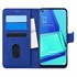 Microsonic Oppo A92 Kılıf Fabric Book Wallet Lacivert 1