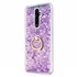 Microsonic Oppo Reno 2Z Kılıf Glitter Liquid Holder Mor 2