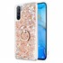 Microsonic Oppo A91 Kılıf Glitter Liquid Holder Gold 1