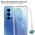 Microsonic Oppo Reno 4 Kılıf Transparent Soft Beyaz 3