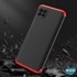 Microsonic Oppo Reno 4 Lite Kılıf Double Dip 360 Protective Siyah Mavi 4