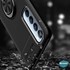 Microsonic Oppo Reno 4 Pro Kılıf Kickstand Ring Holder Siyah 3
