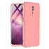 Microsonic Oppo Reno Z Kılıf Double Dip 360 Protective Rose Gold 1