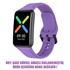 Microsonic Oppo Watch Free Kordon Silicone Sport Band Lila 2