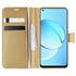Microsonic Realme 10 4G Kılıf Delux Leather Wallet Gold 1