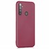 Microsonic Matte Silicone Realme 5 Pro Kılıf Mor 2