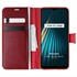 Microsonic Realme 5i Kılıf Delux Leather Wallet Kırmızı 1