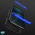 Microsonic Realme 6 Pro Kılıf Double Dip 360 Protective Siyah Mavi 3