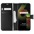 Microsonic Realme 6i Kılıf Delux Leather Wallet Siyah 1