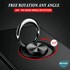 Microsonic Realme 7 Pro Kılıf Kickstand Ring Holder Siyah Rose 4