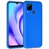 Microsonic Matte Silicone Realme C15 Kılıf Mavi 1