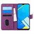 Microsonic Realme C2 Kılıf Fabric Book Wallet Mor 1