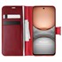 Microsonic Realme C75 Kılıf Delux Leather Wallet Kırmızı 1