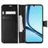 Microsonic Realme Note 50 Kılıf Delux Leather Wallet Siyah 1